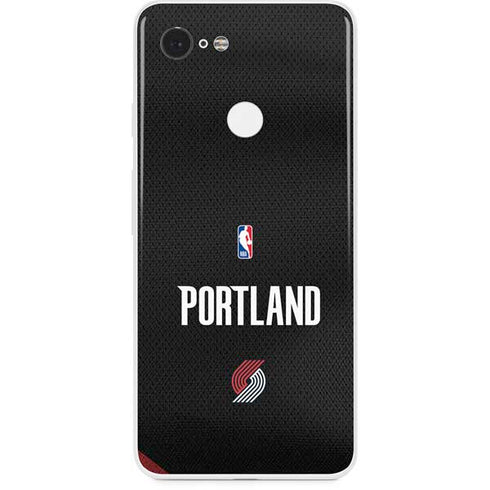 NBA Portland Trail Blazers Jersey Google Pixel 3 Skin